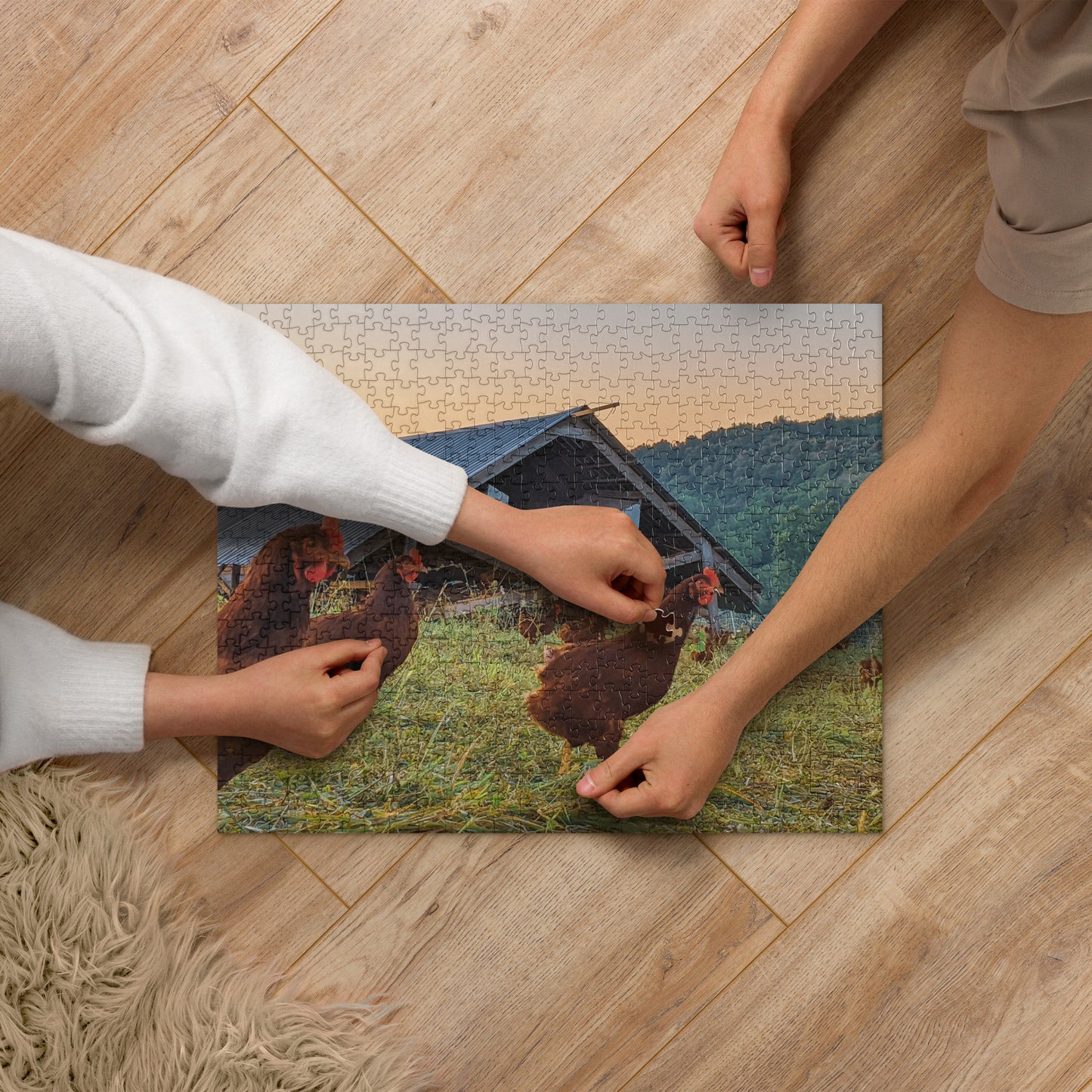 Pasture Poultry Jigsaw puzzle