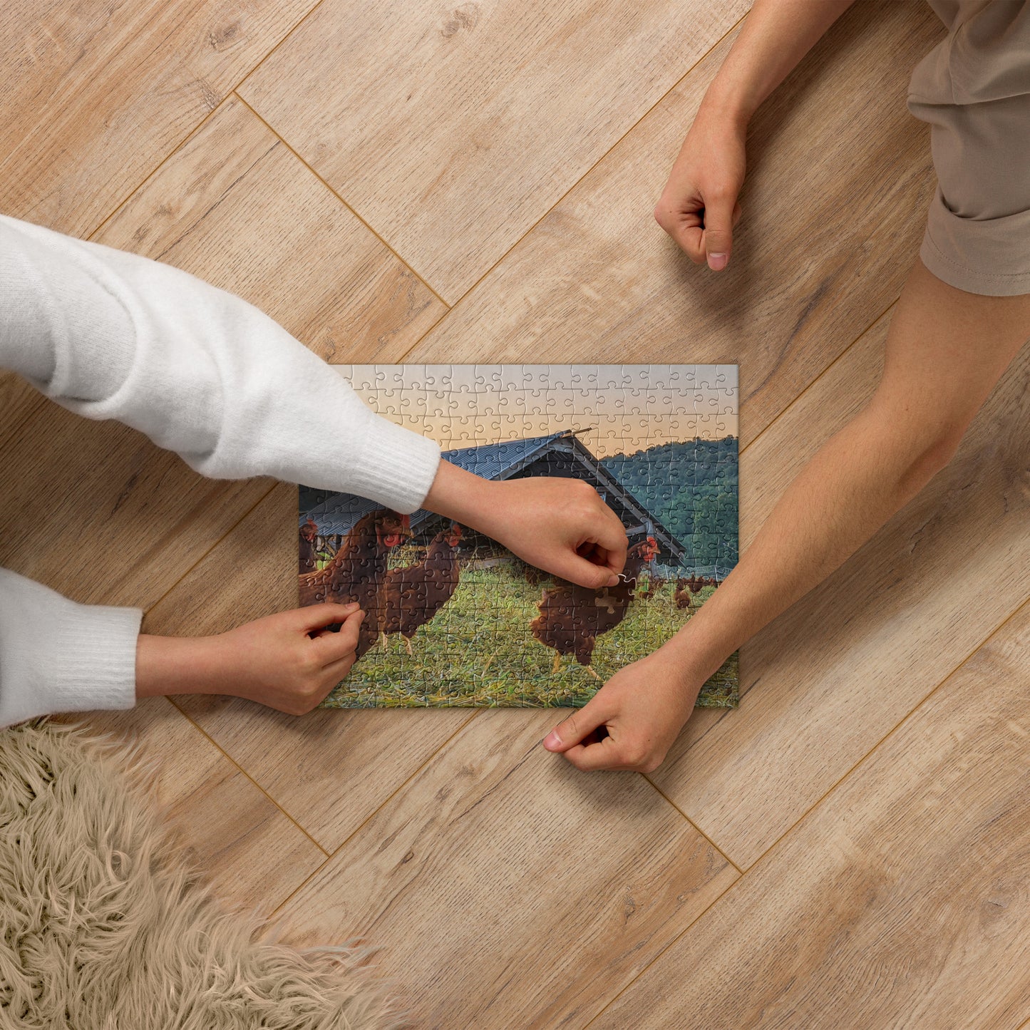 Pasture Poultry Jigsaw puzzle